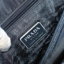 PRADA Hand Bag Patent leather Black Auth 170277-18