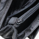PRADA Hand Bag Patent leather Black Auth 170277-23