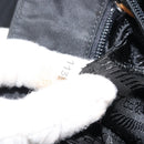PRADA Hand Bag Patent leather Black Auth 170277-12