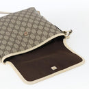 GUCCI GG Supreme Shoulder Bag PVC Beige Gold 223666 Auth 170280-14