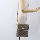 GUCCI GG Supreme Shoulder Bag PVC Beige Gold 223666 Auth 170280-21
