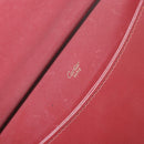 CARTIER Must Line Shoulder Bag Leather Bordeaux Gold Auth 170288-11