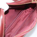CARTIER Must Line Shoulder Bag Leather Bordeaux Gold Auth 170289-12