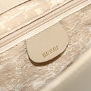 GUCCI Shoulder Bag Patent leather Ivory Gold 001 3444 1812 Auth 170293-18