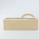 GUCCI Shoulder Bag Patent leather Ivory Gold 001 3444 1812 Auth 170293-5