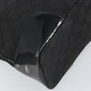 GUCCI GG Canvas Tote Bag Black Gold 002 1122 3444 Auth 170298-13