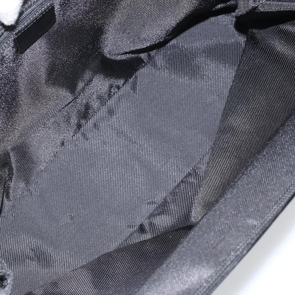 GUCCI GG Canvas Tote Bag Black Gold 002 1122 3444 Auth 170298