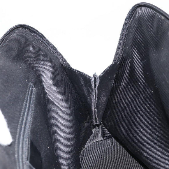 GUCCI GG Canvas Tote Bag Black Gold 002 1122 3444 Auth 170298