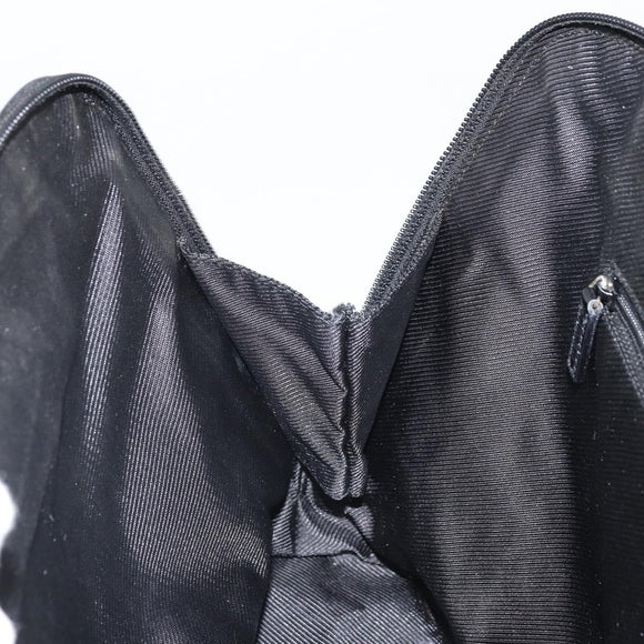 GUCCI GG Canvas Tote Bag Black Gold 002 1122 3444 Auth 170298