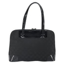 GUCCI GG Canvas Tote Bag Black Gold 002 1122 3444 Auth 170298-3