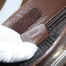 GUCCI GG Canvas Shoulder Bag Beige Silver 27639 Auth 170299-23