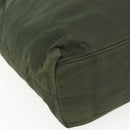 PRADA Tote Bag Nylon Green Auth 170300-14