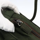 PRADA Tote Bag Nylon Green Auth 170300-10