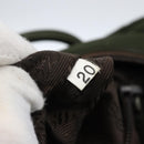 PRADA Tote Bag Nylon Green Auth 170300-12