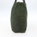 PRADA Tote Bag Nylon Green Auth 170300-4