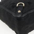 GUCCI GG Canvas Abbey Tote Bag Black Gold 130739 Auth 170301-9