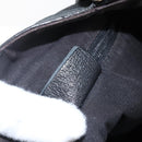 GUCCI GG Canvas Abbey Tote Bag Black Gold 130739 Auth 170301-12