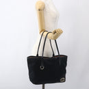 GUCCI GG Canvas Tote Bag Black Gold 169946 Auth 170305-21