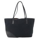 GUCCI GG Canvas Tote Bag Black Gold 169946 Auth 170305-3