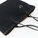 GUCCI GG Canvas Tote Bag Black Gold 169946 Auth 170305-6