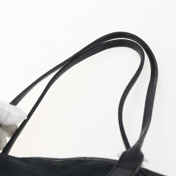 GUCCI GG Canvas Tote Bag Black Gold 169946 Auth 170305