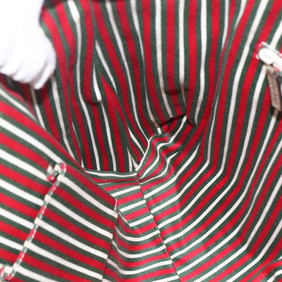 GUCCI GG Canvas Tote Bag Beige Gold 141472 Auth 170307