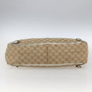 GUCCI GG Canvas Tote Bag Beige Gold 141472 Auth 170307-9