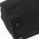 PRADA Hand Bag Nylon Black Silver Auth 170309-16