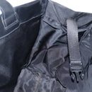 PRADA Hand Bag Nylon Black Silver Auth 170309-20