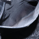 PRADA Hand Bag Nylon Black Silver Auth 170309-21