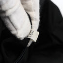 PRADA Hand Bag Nylon Black Silver Auth 170309-12