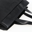 PRADA Hand Bag Nylon Black Silver Auth 170309-6