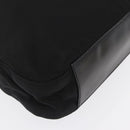 PRADA Shoulder Bag Nylon Black Silver Auth 170310-16
