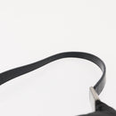 PRADA Shoulder Bag Nylon Black Silver Auth 170310-8
