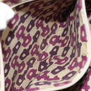 GUCCI Guccissima Shoulder Bag Canvas Brown Silver 257301 Auth 170311-22
