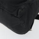 PRADA Backpack Nylon Black Silver Auth 170313-15