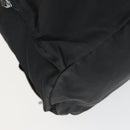 PRADA Backpack Nylon Black Silver Auth 170313-16