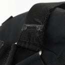 PRADA Backpack Nylon Black Silver Auth 170313-8