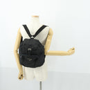 PRADA Backpack Nylon Black Silver Auth 170313-27