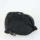 PRADA Backpack Nylon Black Silver Auth 170313-3