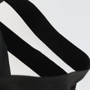 PRADA Backpack Nylon Black Silver Auth 170313-14