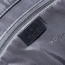 GUCCI Bamboo Tote Bag Nylon Black Silver 002 1010 Auth 170315-10