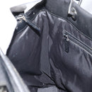 GUCCI Bamboo Tote Bag Nylon Black Silver 002 1010 Auth 170315-19