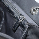 GUCCI Bamboo Tote Bag Nylon Black Silver 002 1010 Auth 170315-22