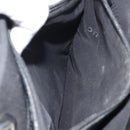 GUCCI Bamboo Tote Bag Nylon Black Silver 002 1010 Auth 170315-23