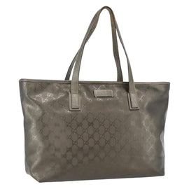 GUCCI GG Implementation Tote Bag Gold 211137 Auth 170316