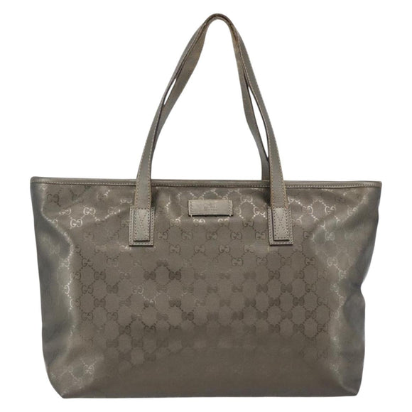 GUCCI GG Implementation Tote Bag Gold 211137 Auth 170316