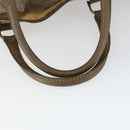 FENDI Zucchino Canvas Boston Bag Brown Auth 170329-7
