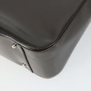 GUCCI Hand Bag Patent leather 2way Brown Silver 000 1013 0504 Auth 170344-14