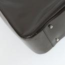 GUCCI Hand Bag Patent leather 2way Brown Silver 000 1013 0504 Auth 170344-15